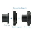 thumbnail image 4 of Ruiboury Portable T-Mount Adapter For Telescope And Microscope Precise And Professional, 4 of 6