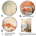 thumbnail image 3 of Designart "Warm Beige Maple Elegance I" Tree Maple Floater Framed Canvas Prints, 3 of 5