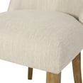 thumbnail image 5 of GDF Studio Gladwin Contemporary Fabric Dining Chairs, Set of 4, Beige and Natural, 5 of 7