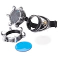 thumbnail image 3 of SAYFUT Vintage Steampunk Goggles Rave Crystal Lenses Glasses Barbed Wire Monster Claws Retro Rivets PuSAYFUT Gothic Cosplay Glasses, 3 of 5