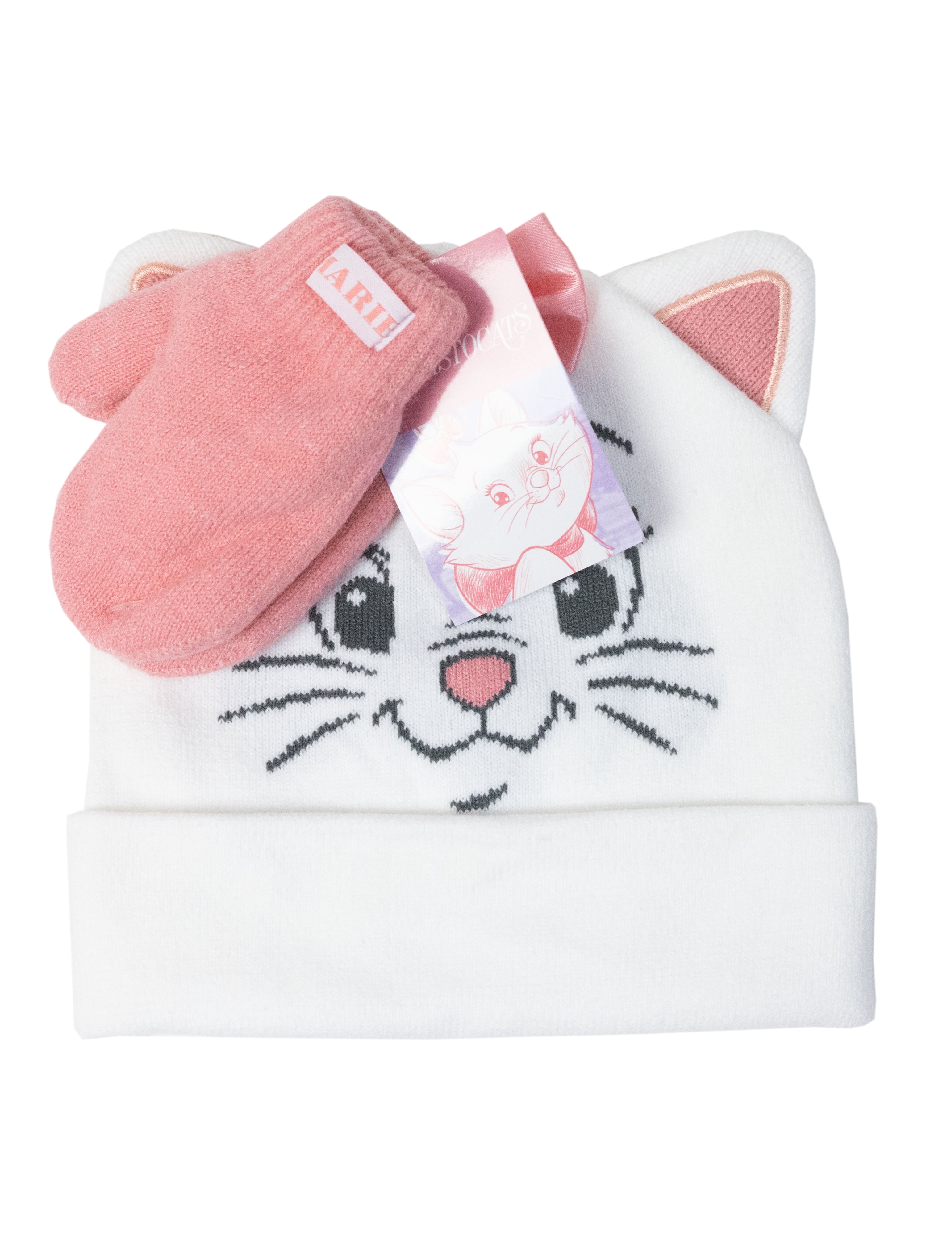 Character Toddler Beanie and Mittens, 2-Piece Set