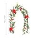 thumbnail image 3 of Decoraciones navideñas, adornos navideños, guirnalda de hiedra artificial, guirnalda de enredaderas colgantes artificiales, hojas de hiedra artificiales para decoración de mesa, enredaderas colgantes, 3 of 6