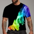 thumbnail image 2 of T-Shirts For Men Unisex 3D Fashion Printed Shirts For Adults Short Sleeve Top T Shirts Mens T Shirt, 2 of 4