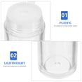 thumbnail image 3 of 6 Pcs Refillable Powder Boxes Powder Bottles Bead Storage Box Powder Dispenser Makeup Powder Container Travel, 3 of 6