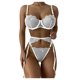 thumbnail image 1 of Gibobby Lencería de encaje Día de San Valentín Ropa de dormir Ropa interior de Pijamas Encaje Anillo de sexy Lencería Liga Nuevos íntimos(Blanco, XXL), 1 of 5