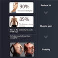 thumbnail image 3 of pitrice EMS Stimulateur de Musculation Intelligent Portable Patch Abdominal Ceintures de Tonification Électronique pour Bureau et Extérieur, 3 of 9