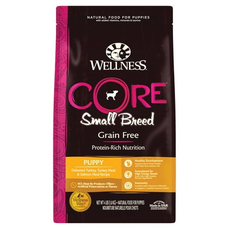 UPC: 0076344884200 | Wellness CORE Natural Grain Free Dry Puppy Food Small Breed Puppy 4-Pound Bag