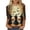 Khaki Shirts, variant on Jsaierl Women's Halloween Shirts Plus Size Witch Graphic Tees Stretch Work Round Neck T-Shirts 3/4 Sleeve Tunic Blouse Tops Halloween Costumes,Sizes S-5XL