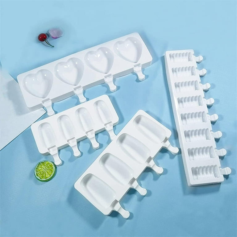 AMERTEER Cat claw silicone ice cube mold, fun ice cube tray, chocolate ice  cream fudge mold, with Lid 