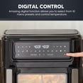 thumbnail image 5 of Elite Cuisine EAF5501 10.5L Digital Dual Zone Air Fryer Oven, 5 of 6
