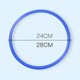 thumbnail image 3 of Bewildely 10Pc Kindergarten Teaching Aid Sport Hopscotch Game Fun Ring Jumping  Juguetes 28cm talla única, 3 of 4