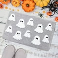thumbnail image 6 of Yaoyar Halloween Ghost Bathroom Rug Cute Spooky Bathroom Decor Non Slip Halloween Bath Mat Soft Washable Ghost Shower Floor Mat Goth Gift Cute Rug for Bedroom Home Decor, 6 of 6