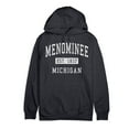 thumbnail image 1 of Menominee Michigan Classic Established Premium Cotton Hoodie, 1 of 1