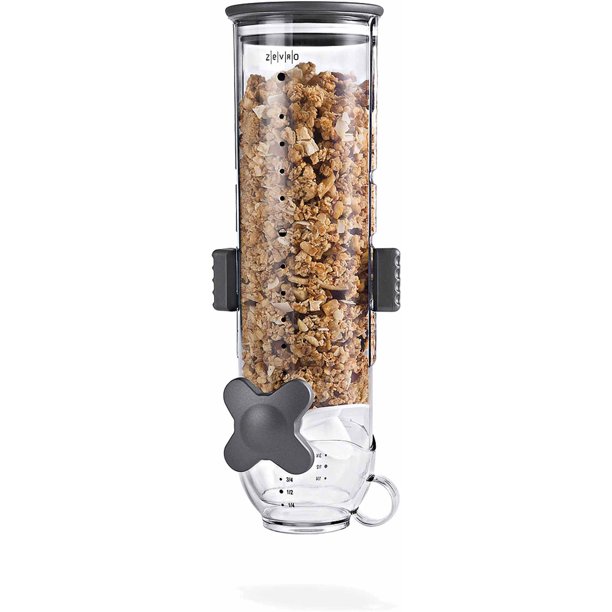 Zevro by Honey Can Do WallMounted 13 oz. Single Dry Food Dispenser