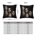 thumbnail image 2 of Vampire Diaries Square Pillow Case Pillow Holder Soft Decorative Pillow Sham Cushion Cases Pillowcase 12"X12", 2 of 7