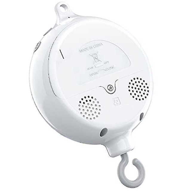 Crib Mobile Motor Baby Music Box Spinner With 3 Modes Volume Adjustable 12 Lullabies Auto-off After