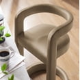 thumbnail image 4 of Modway Winslow 27"H Performance Velvet Upholstered Counter Stool in Taupe, 4 of 9