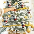 thumbnail image 4 of christmas ornaments set 2D Christmas Decorations Hanging Ornaments Christmas Decorations Christmas Gifts Christmas Tree Ornaments Car Decorations outdoor christmas decorations, 4 of 6