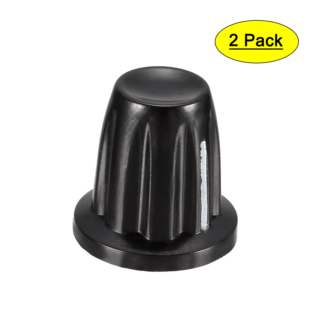 2 Pcs Speaker Control Knob Power Amplifier Knob 15mm Dia. Rotary Knobs