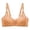 Beige, variant on Women's Thin Style Without Steel Ring Front Buckle Wrap Up Anti Sagging Collar Bra Wine 44