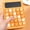 Orange, variant on ESULOMP Standard Function Basic Calculator, Digits Desktop Calculator with Large LCD Display and Sensitive Button, Desktop Calculator for Office, Home, School (Red)