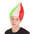 thumbnail image 5 of Unisex Flag Troll Wigs Collections | 16 Countries Wig | Sports Wigs | Premium Breathable Capless Cap, 5 of 74