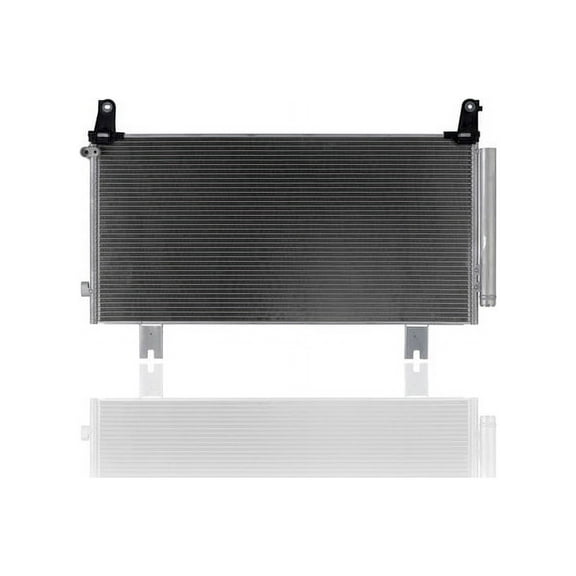 A-C Condenser - Cooling Direct Compatible/Replacement for 30215 '20-21 Honda CR-V Hybrid 4Cy/2.0h - With Receiver & Dryer - Parallel Flow - 80100TMAH01 Fits select: 2021 HONDA CR-V EXL
