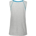 thumbnail image 2 of Holloway Sportswear XL Womens GUNNER SHIRT Athletic Heather/Bright Blue 229379, 2 of 4