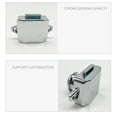 thumbnail image 2 of Verrou à Bouton-Poussoir pour Porte RV Résistant aux Déchirures Anti-Corrosif Verrous de Porte RV Modifiés Outil de Verrouillage Robuste avec Vis, 2 of 9