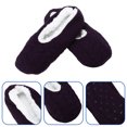 thumbnail image 3 of MRLESS Soft & Warm Christmas Santa Plush Slippers for Adults - Cozy Holiday Footwear, 1 Pair Comfortable Indoor Shoes, 3 of 8