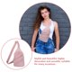 thumbnail image 3 of unbranded De Pecho Portátil De Nylon Morado Para Mujer Con Y, 3 of 6