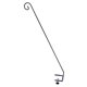 thumbnail image 2 of Soporte colgante de hierro con forma de gancho de pastor para exteriores, ideal para farolillos de patio. 1 gancho, 2 of 9