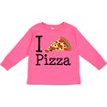 thumbnail image 3 of Inktastic I Heart Pizza Boys or Girls Long Sleeve Toddler T-Shirt, 3 of 5