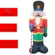 thumbnail image 1 of 8 Ft Cascanueces Navidad Inflable Vacaciones Decoraciones para el hogar Patio Luces LED Al aire libr Tomshoo  Inflable al aire libre, 1 of 9