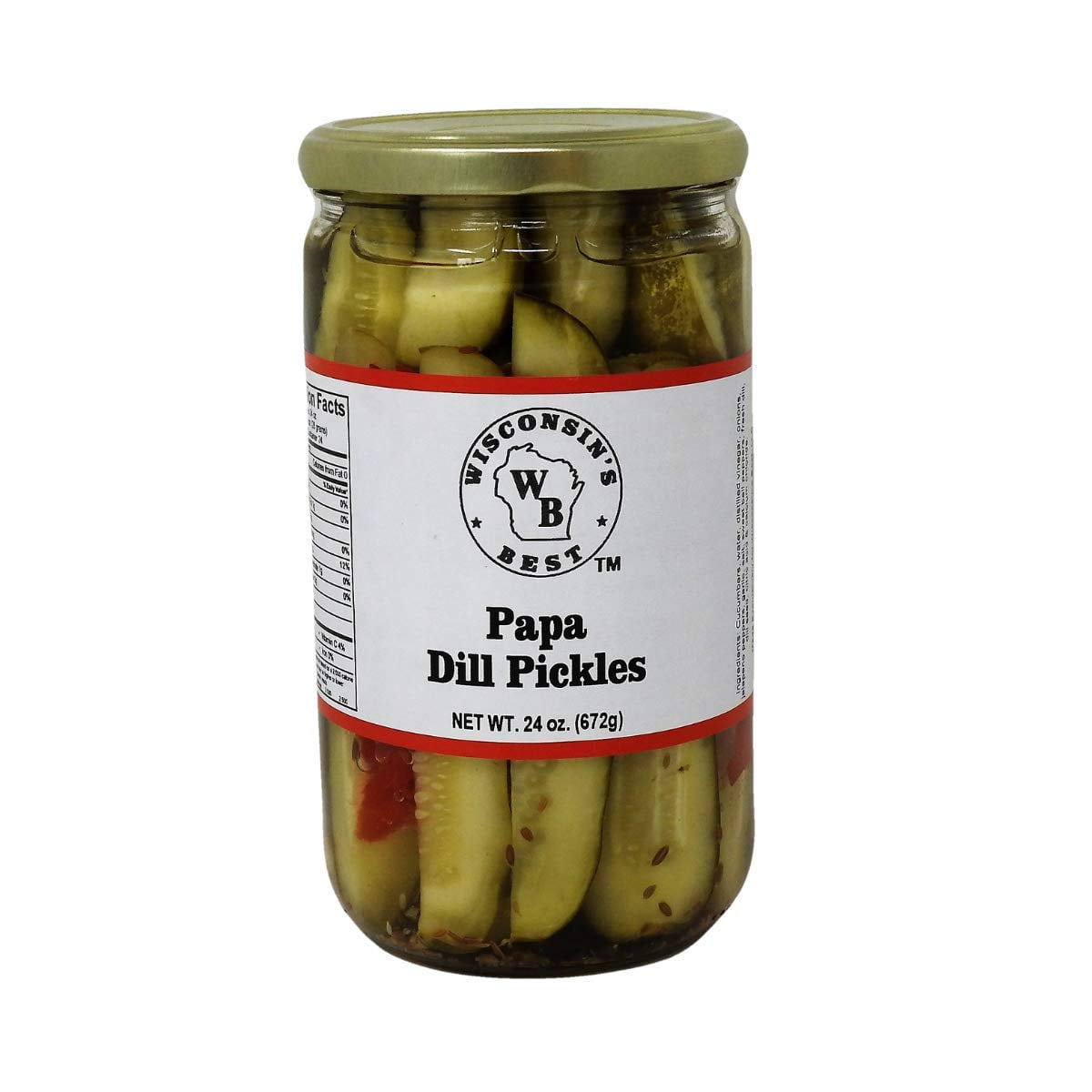 Papa Dill Pickles 24oz. (2 Pack) Dill Pickles. Incorporate pickles