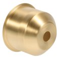 thumbnail image 4 of Small Copper Lamp Finial Rounded E27 Light Base Finial Replacement Light Fixture, 4 of 8