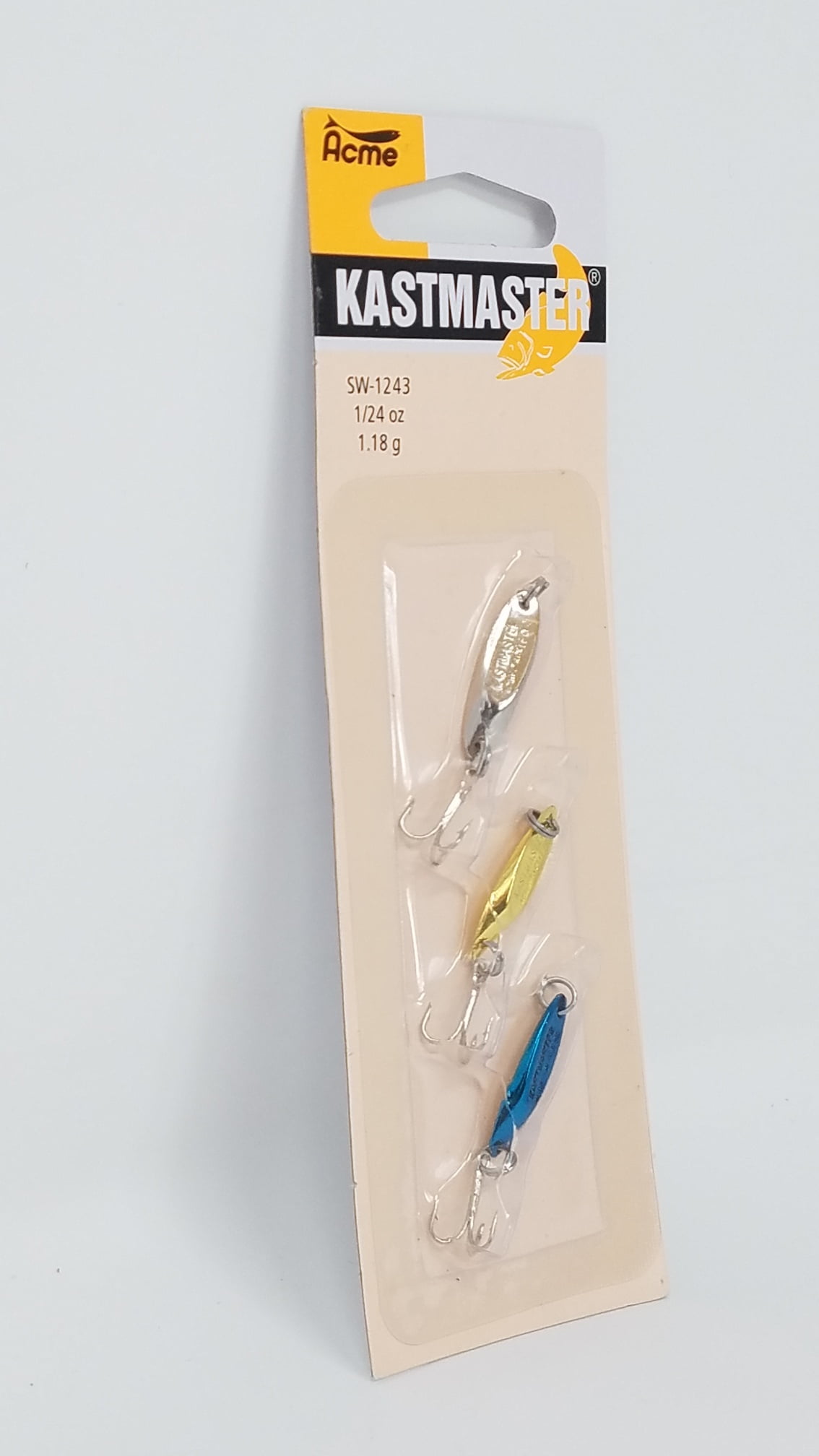 Acme Tackle Kastmaster Kit Fishing Lure Spoon 1/24 oz. 3pk Assorted Colors