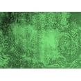 thumbnail image 1 of Ahgly Company Indoor Rectangle Oriental Emerald Green Industrial Area Rugs, 2' x 3', 1 of 4