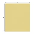 thumbnail image 2 of Soft Yellow 16x18 Uncut Art Mat Board - No Opening - 10 Mats, 2 of 7
