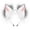 GY1, variant on Handmade Faux Wolf Ears Headband Cosplay Party Costume Accessories Heardband Wh1 One Size