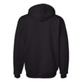 thumbnail image 6 of Hanes Ultimate Cotton Men's Fleece Pullover Hoodie, Warm Comfortable Hooded Sweatshirt, Black, XL, 6 of 6