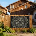 thumbnail image 6 of Runic Scandinavian Circle Four Hole Decorated Banner Flag for Garden Yard Home Decoration Indoor Outdoor 2x3 Ft, 6 of 7
