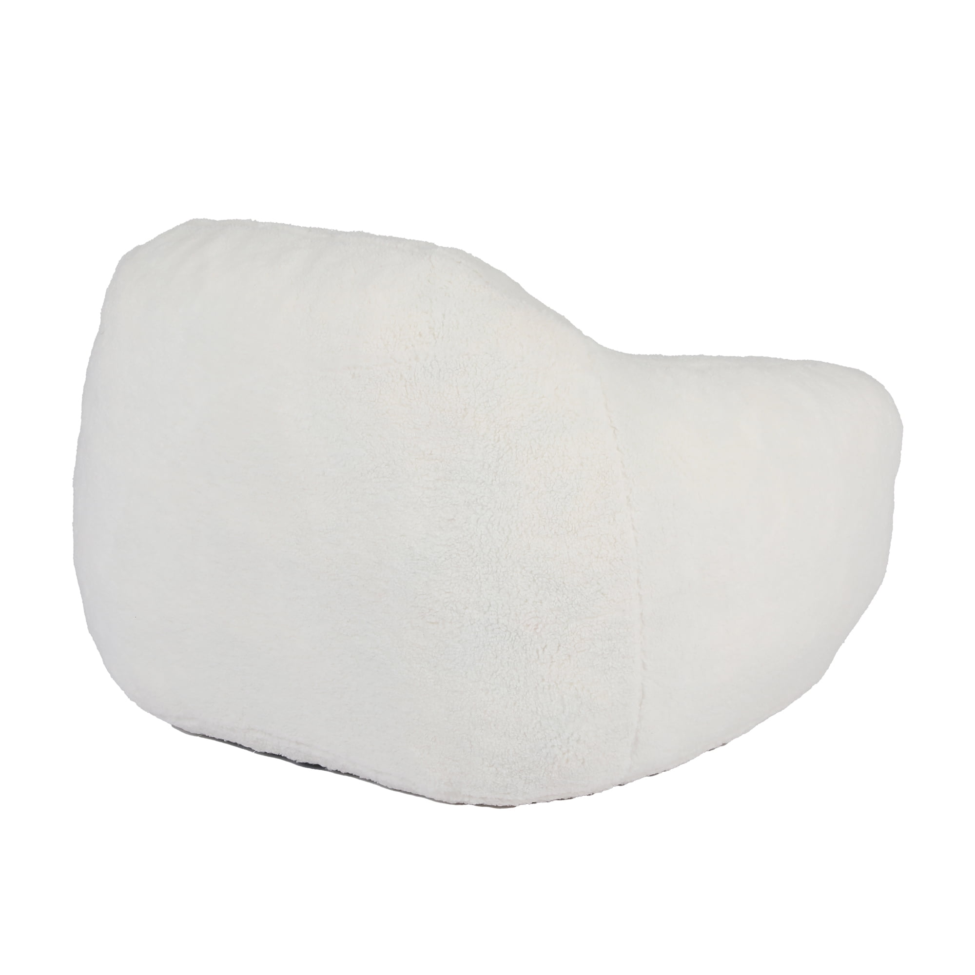 Bean Bag Chair, Adult Bean Bag Sofa, Bean Bag Sofa with Armrests, Large Bean Bag Chair, Filled with Memory Foam, Suitable for Living Rooms and Bedrooms,Off White