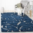 thumbnail image 1 of SAFAVIEH Florida Douglas Floral Vines Shag Area Rug, 1 of 6