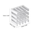 thumbnail image 3 of Uxcell Aluminum Heatsink Electronic Radiators for MOS IC Chip Silver Tone  0.55 x 0.55 x 0.39 inch 5Pack, 3 of 5
