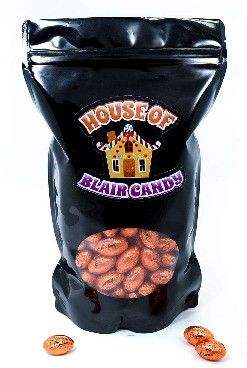 Chocolate Covered Footballs Bulk Chocolate Football Candy 2 Pounds Approximately 160