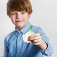 thumbnail image 5 of Relaxation Relief Toys, Silent Squeeze Toys Adults, Mochi Squeeze Toys, Green Bitter Gourd Shape, Portable Focus Aid, 1 Pc, 5 of 6