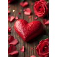 thumbnail image 4 of Valentine's Day Romantic Backdrop Banner with Roses and Hearts for Party Supplies Wedding Decorations Photography Background Props, 4 of 4