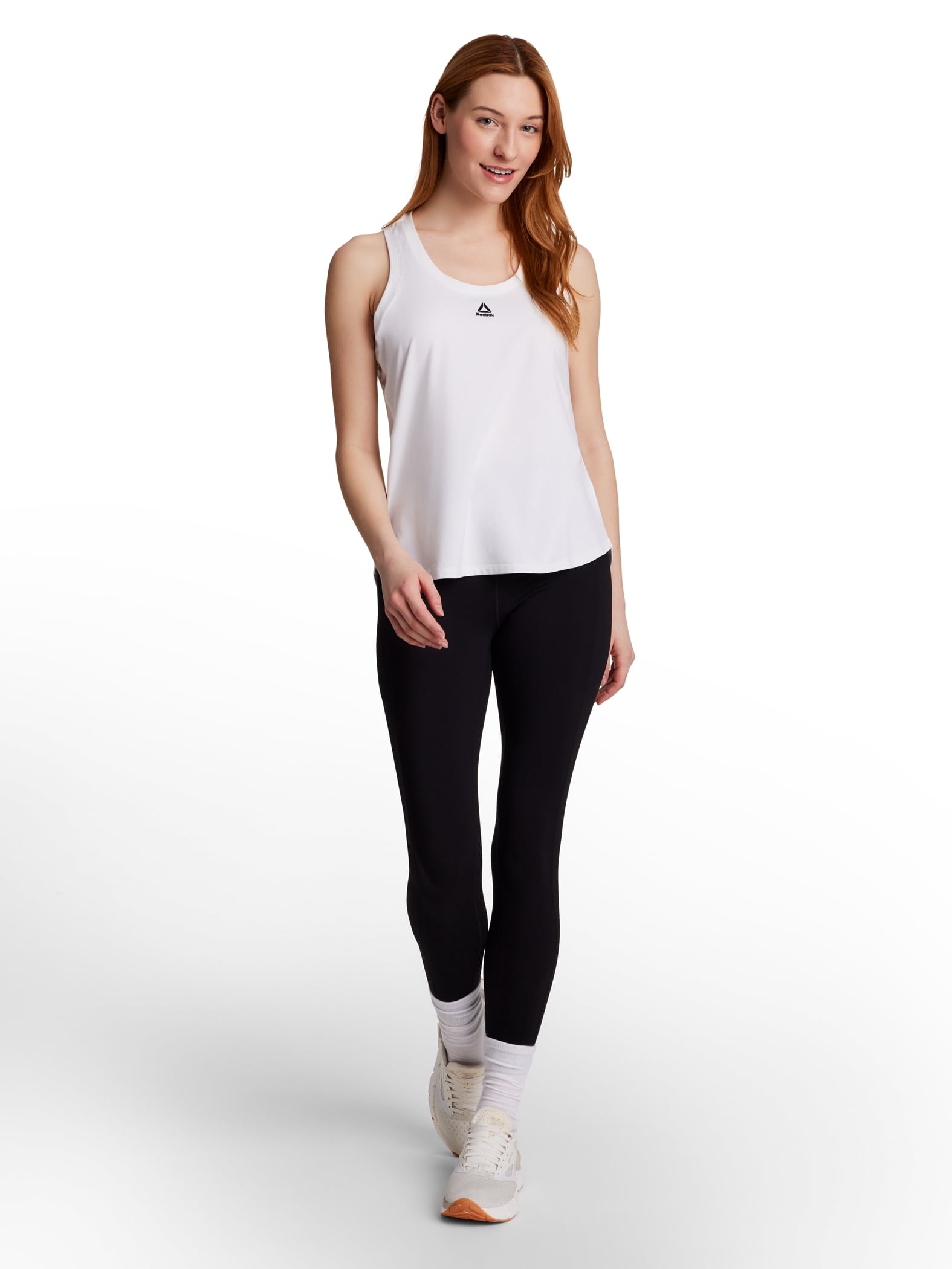 Reebok Women's Small Logo Rise Tank Top, Sizes XS-XXXL