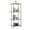 Black 11.8"D x 17.7"W x 49.6"H, variant on 4 Tier Wire Shelving Unit, Height Adjustable Wire Shelves, Metal Storage Rack Organizer for Laundry, Kitchen, Bathroom, Pantry, Closet (11.8"D x 17.7"W x 49.6"H, Black)